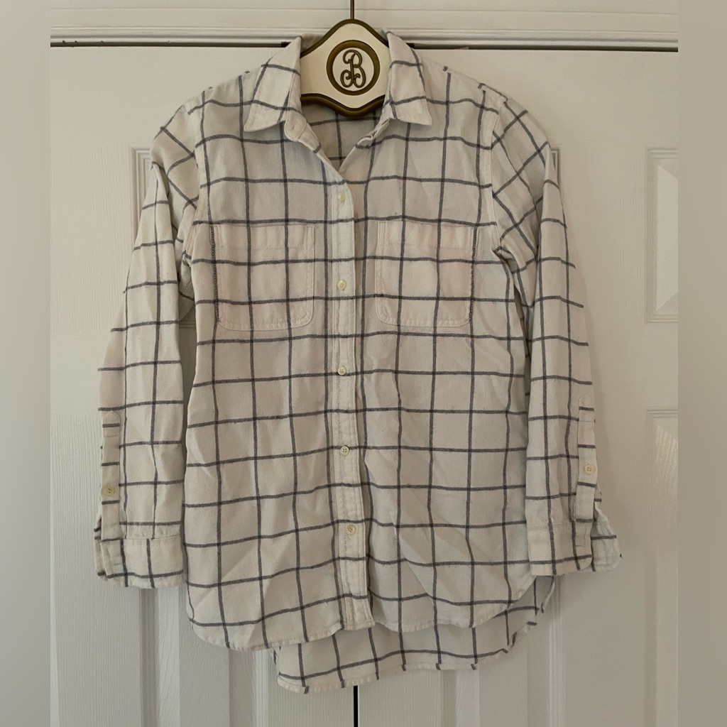 Madewell Windowpane Button Down